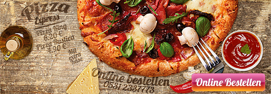 Pizza Express Braunschweig online bestellen!